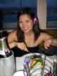 Dinner... round 2.  Soo seems happy with her filet mignon.  =)