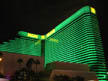 A view of the hotel from the outside.